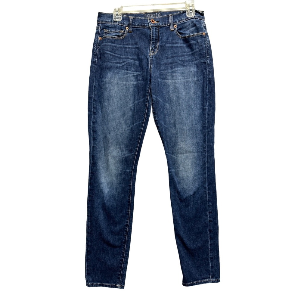Lucky Brand Sweet N Low Blue Straight Leg Jeans Medium Wash Size 8‎ 7W10660